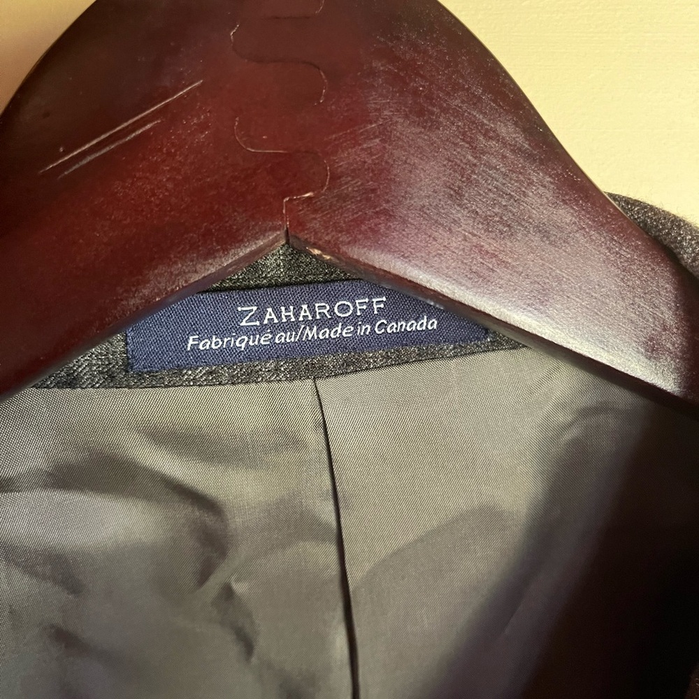 Gray Plaid Men’s Suit - Picture 7 of 11